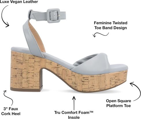 Journee Collection Women's Tru Comfort Foam™ Eianna Sandals in Kuwait
