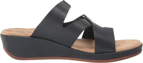 صندل Koda Wedge للسيدات من Easy Street، أزرق داكن، 7.5 ضيق in Kuwait