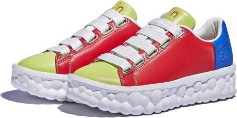UIN Women's Fashion Sneakers Lightweight Walking Casual Slip Ons Art Painted Athletic Travel Skate Shoes Las Ramblas in Kuwait