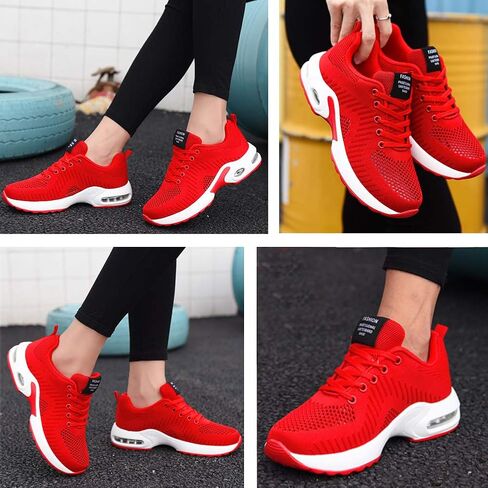 FLARUT Running Shoes Womens Lightweight Fashion Sport Sneakers Casual Walking Athletic Non Slip in Saudi Arabia