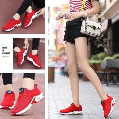 FLARUT Running Shoes Womens Lightweight Fashion Sport Sneakers Casual Walking Athletic Non Slip in Saudi Arabia