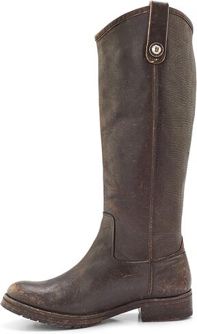 Frye Melissa Button 2 Equestrian-Inspired Tall Boots for Women Made from Hard-Wearing Vintage Leather with Antique Metal Hardware and Leather Outsole – 15 ½" Shaft Height in Saudi Arabia