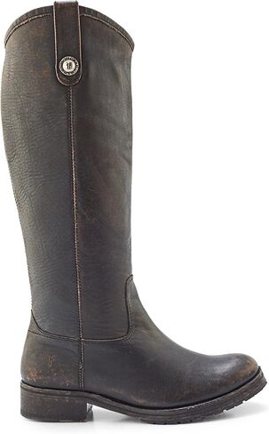 Frye Melissa Button 2 Equestrian-Inspired Tall Boots for Women Made from Hard-Wearing Vintage Leather with Antique Metal Hardware and Leather Outsole – 15 ½" Shaft Height in Saudi Arabia