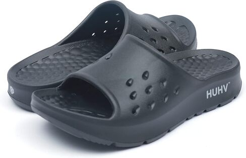 HUHV MAX Cushion Women's Arch PodTech Recovery Comfort Slide Sandal with Orthotic Arch Support and our Proprietary HEALIUM Foam Technology in Saudi Arabia