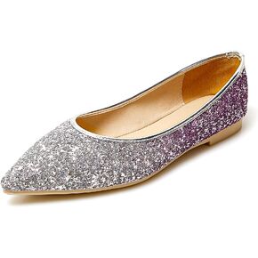 Felix & Flora Women's Ballet Flats Comfortable Classy Dress Shoes for Wedding Party Daily
