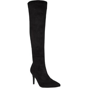 حذاء نسائي عطشان عصري بكعب عالٍ فوق الركبة وكعب عالي مقاس الحفلات in Kuwait