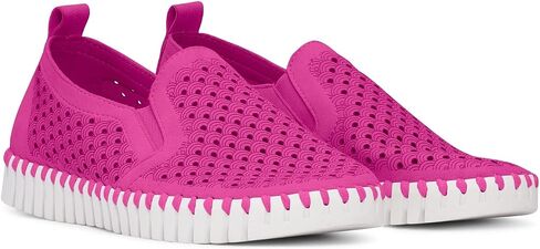 Ilse Jacobsen HORNBAEK Women's Tulip Slip-On Flat | Elastic Side Panels | Lightweight Flexible Comfort. in Saudi Arabia