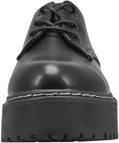 Steve Madden Women's Brenton Platform Oxford Black 38 Medium EU in Saudi Arabia