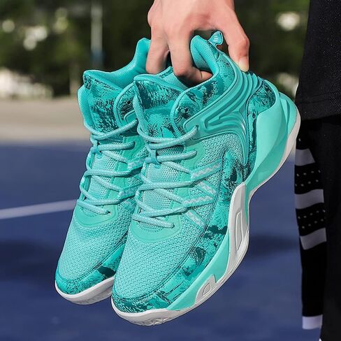 DHOVOR Womens Basketball Shoes Teenager Basketball Sneakers Non Slip Basketball Trainers Sports Shoes for Women Indoor and Outdoor in Saudi Arabia