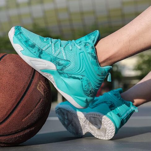 DHOVOR Womens Basketball Shoes Teenager Basketball Sneakers Non Slip Basketball Trainers Sports Shoes for Women Indoor and Outdoor in Saudi Arabia