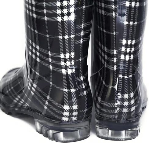 DaeRainy Tall Rain Boots for Women, Knee High Waterproof Slip On Garden Boots in Saudi Arabia