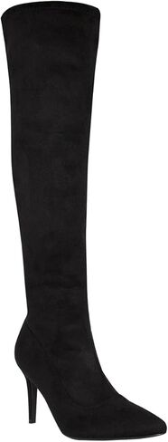 حذاء نسائي عطشان عصري بكعب عالٍ فوق الركبة وكعب عالي مقاس الحفلات in Kuwait