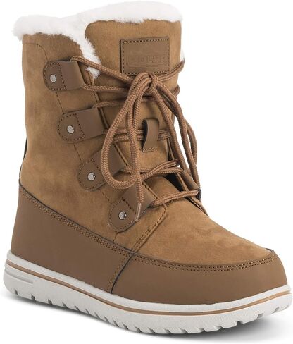 Polar Products Womens Waterproof Durable Snow Winter Hiking Fleece Ankle Boots in Saudi Arabia