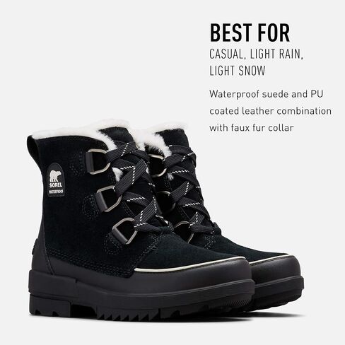 Sorel Women's Tivoli IV Waterproof Boots - Black - Size 7 in Saudi Arabia