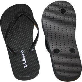 L.A. Beauty Womens Flip Flop with Glitter Straps and Comportable Footbed, Cool Looking Style in Saudi Arabia