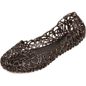 Domucos Womens Sandals Flat Jelly Shoes Slip On Hollow Out Loafers… in Saudi Arabia