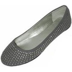 حذاء بدون كعب للتدخين من القماش الكتاني للسيدات من Shoes8teen in Kuwait