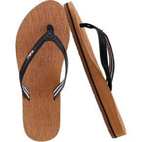 KuaiLu Womens Fashion Flip Flops Ladies Summer Beach Yoga Mat Thong Sandals | Comfortable Lightweight Slip On Arch Support Walking Sandles，Trendy Leather Outfits Plantar Fasciitis Recovery Footwear in Saudi Arabia