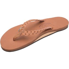 Rainbow Sandals Women's Single Layer Leather Sandal w/Double Braided Strap in Saudi Arabia