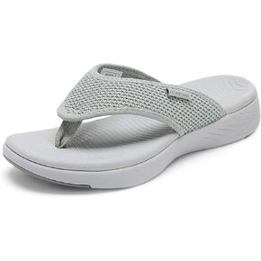 DREAM PAIRS Women's Arch Support Soft Cushion Flip Flops Thong Sandals
