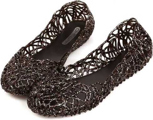 Domucos Womens Sandals Flat Jelly Shoes Slip On Hollow Out Loafers… in Kuwait