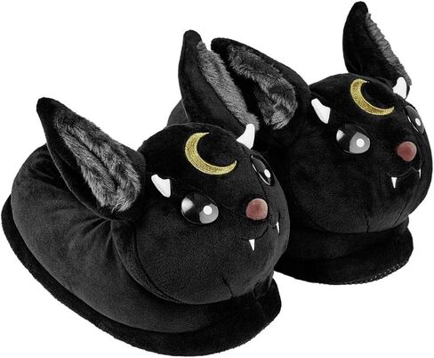 Killstar Kreeptures Vampire Bat Cat القوطية الشرير ويتشي نعال قماش KSRA002617 in Kuwait