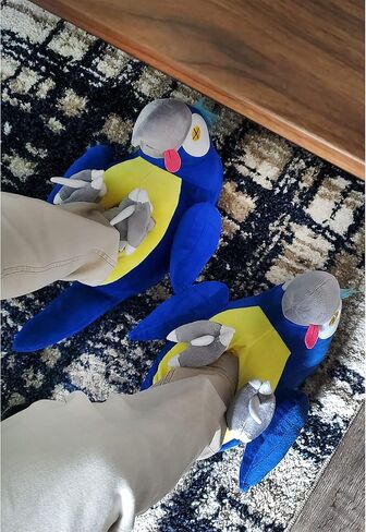 Toy Vault Monty Python Dead Parrot Slippers, Adult Size House Slippers, One Size Fits Most in Kuwait