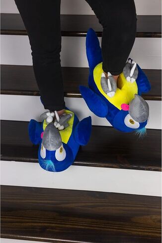 Toy Vault Monty Python Dead Parrot Slippers, Adult Size House Slippers, One Size Fits Most in Kuwait