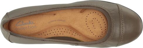 حذاء باليه مسطح Meadow Opal للسيدات من Clarks in Kuwait
