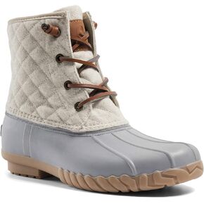 أحذية ALEADER النسائية للثلج الشتوية مقاومة للماء ومعزولة بسحاب على شكل بطة in Kuwait