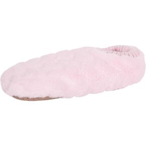 Jessica Simpson Women’s and Girl’s Plush Fleece Lined Slipper Socks with Anti-Slip Sole- Mommy & Me Set Options
