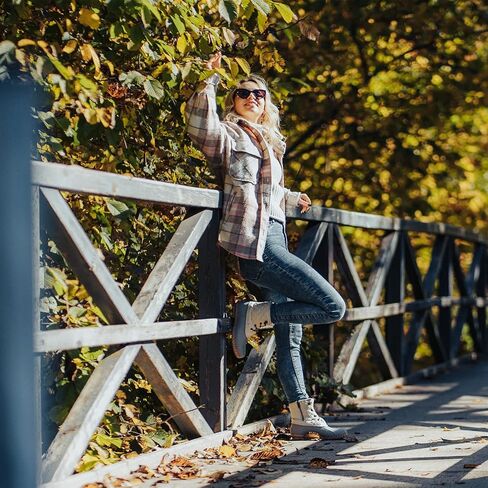 أحذية ALEADER النسائية للثلج الشتوية مقاومة للماء ومعزولة بسحاب على شكل بطة in Kuwait