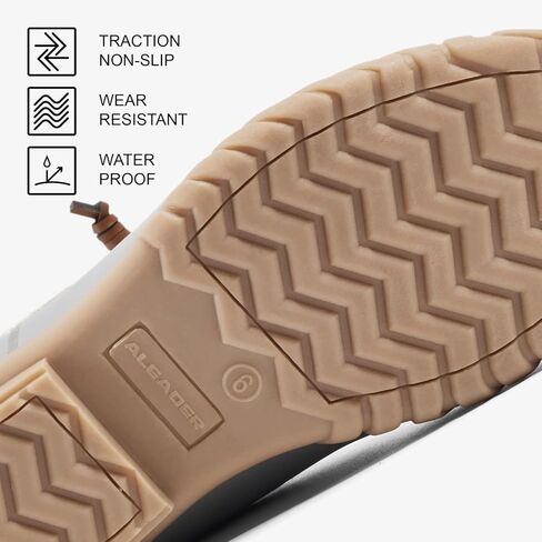 أحذية ALEADER النسائية للثلج الشتوية مقاومة للماء ومعزولة بسحاب على شكل بطة in Kuwait