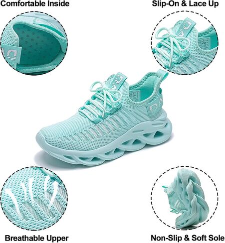 Dannto Men Women Running Shoes Lightweight Breathable Walking Sneakers Athletic Tennis Sport Gym Fashion On Cloud in Kuwait