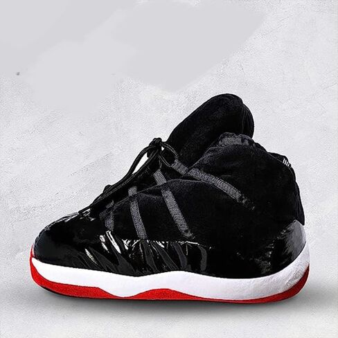 شباشب MOLERFO Sneaker غير قابلة للانزلاق في المنزل، شباشب قطيفة للجنسين، أحذية قطنية للأرضيات الداخلية in Kuwait