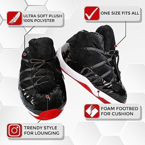 شباشب MOLERFO Sneaker غير قابلة للانزلاق في المنزل، شباشب قطيفة للجنسين، أحذية قطنية للأرضيات الداخلية in Kuwait