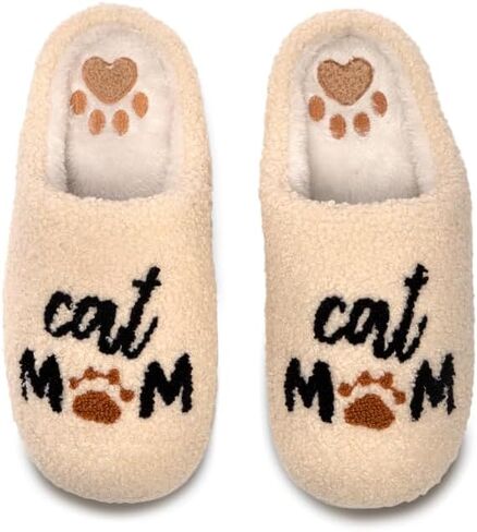 Living Royal Plush Slippers, Cozy Non-Slip Rubber Sole, Soft 100% Polyester, Silly Funny Comfortable Fuzzy Design in Saudi Arabia