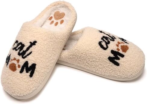 Living Royal Plush Slippers, Cozy Non-Slip Rubber Sole, Soft 100% Polyester, Silly Funny Comfortable Fuzzy Design in Saudi Arabia
