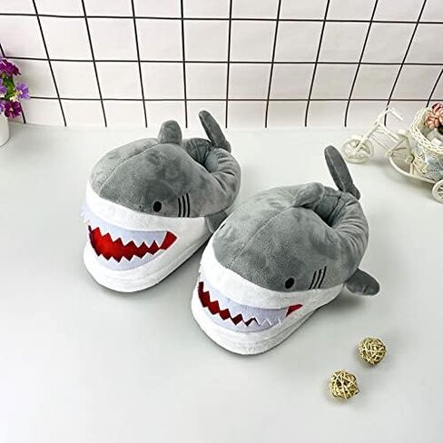 LANFIRE Animal slippers hamster slippers pig slippers duck and sheep shoes winter home warm anti - skid cotton slippers in Saudi Arabia