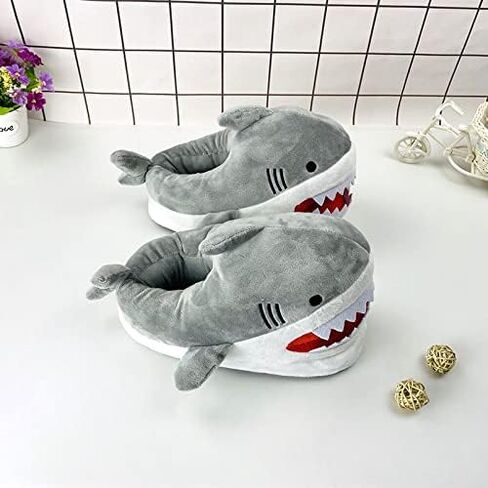 LANFIRE Animal slippers hamster slippers pig slippers duck and sheep shoes winter home warm anti - skid cotton slippers in Saudi Arabia