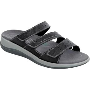 صندل نسائي من Orthofeet مزود بشريط منزلق لتقويم العظام - مثالي لتخفيف الآلام في الصحراء in Kuwait