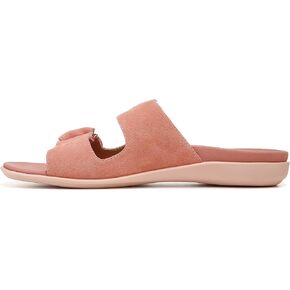 Vionic Women's Mirage Corlee Casual Slip On Slide Sandals- Supportive Ladies Sandals That Include Three-Zone Comfort with Orthotic Insole Arch Support, Sandals for Women