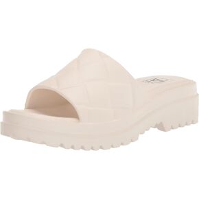 Dirty Laundry by Chinese Laundry Women's Lightning Slide Sandal, Cream, 8 in Kuwait