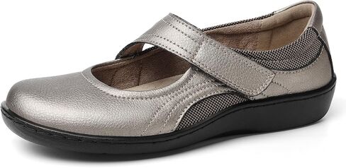 Oviaric Women's Classic Comfort Mary Jane Flats Fashion Casual Dress Shoes Cute Closed Toe Slip On Lightweight Breathable Walking Shoes in Saudi Arabia