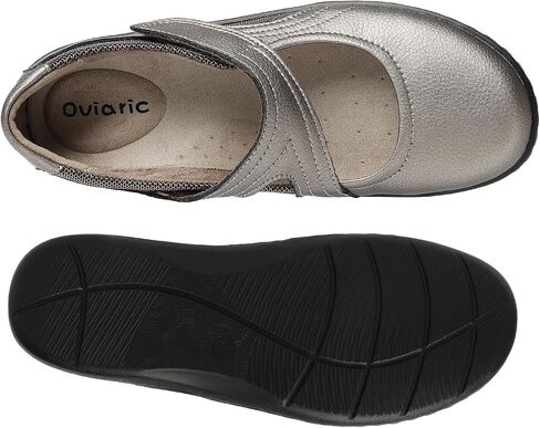 Oviaric Women's Classic Comfort Mary Jane Flats Fashion Casual Dress Shoes Cute Closed Toe Slip On Lightweight Breathable Walking Shoes in Saudi Arabia