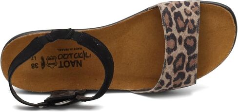 صندل NAOT Footwear Sabrina للسيدات مع وسادة قدم من الفلين ودعم للقوس - مسامير - الراحة والدعم - خفيف الوزن ومثالي للسفر - مقاس ضيق إلى متوسط in Kuwait