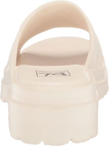 Dirty Laundry by Chinese Laundry Women's Lightning Slide Sandal, Cream, 8 in Saudi Arabia