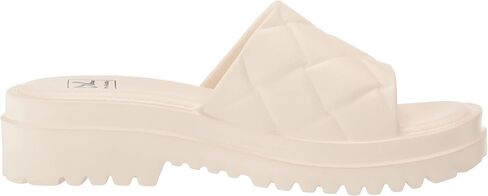 Dirty Laundry by Chinese Laundry Women's Lightning Slide Sandal, Cream, 8 in Saudi Arabia