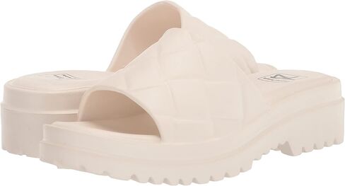 Dirty Laundry by Chinese Laundry Women's Lightning Slide Sandal, Cream, 8 in Saudi Arabia