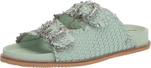 Sam Edelman Women's Oaklyn Slide Sandal, Mint, 11 in Saudi Arabia